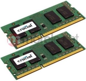 Pamięć do laptopa Crucial SODIMM, DDR3L, 8 GB, 1600 MHz, CL11 (CT2KIT51264BF160B) 1