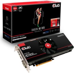 Karta graficzna Club 3D HD7870 XT Tahiti LE 2GB GDDR5 2xmDP HDMI DVI CoolStream (CGAX-7876XT) 1