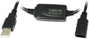 Adapter USB LogiLink USB - USB Czarny  (UA0146) 1