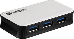 HUB USB Sandberg 4x USB-A 3.0 (13372) 1