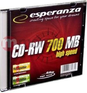 Esperanza CD-RW 700 MB 12x 1 sztuka (20715905784760300) 1