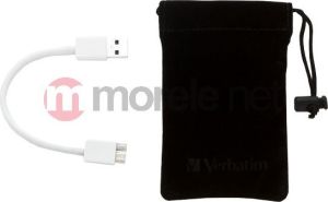 Dysk zewnętrzny SSD Verbatim SSD 256 GB Czarny (47623) 4