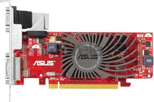 Karta graficzna Asus Radeon HD 5450, 512MB (1GB Hyper Memory) DDR3 (32 Bit), HDMI, DVI, BOX (EAH5450-SL-HM1GD3-L-V2) 1
