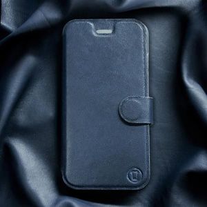 Mobiwear Asus Zenfone Max Pro M1 ZB602KL -Etui na telefon, case, obudowa, pokrowiec wzór Blue Leather uniwersalny 2