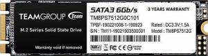 Dysk SSD TeamGroup MS30 512GB M.2 2280 SATA III (TM8PS7512G0C101) 1