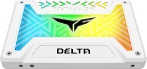 Dysk SSD TeamGroup T-Force Delta RGB 250 GB 2.5" SATA III (T253TR250G3C413) 2