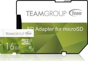 Karta TeamGroup MicroSDHC 16 GB Class 10 UHS-I/U1  (TCUSDH16GUHS43) 1