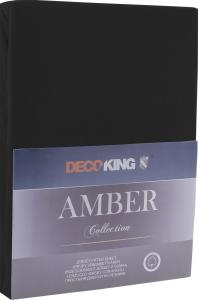 Decoking Prześcieradło Amber czarne r. 140x200 cm 1