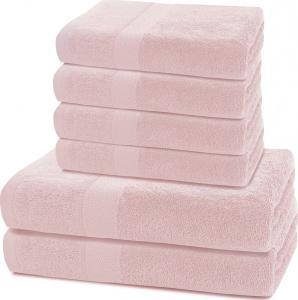 Decoking Komplet ręczników Marina różowy - 6 sztuk 1