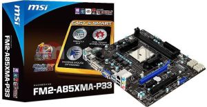 Płyta główna MSI FM2-A85XMA-P33, AMD A85X, DualDDR3-1866, SATA3, RAID, GBLAN, mATX (FM2-A85XMA-P33) 4