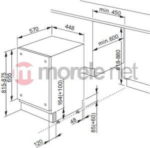 Zmywarka Amica ZIM-446E 2
