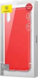 Baseus Etui Simple Series do iPhone X / XS, czerwony 3