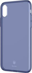 Baseus Etui Simple Series do iPhone X / XS, niebieski 1