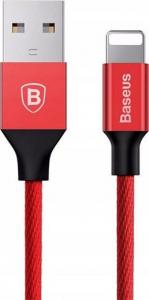 Kabel USB Baseus USB-A - Lightning 1.8 m Czerwony (CALYW-A09) 2