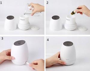 Dyfuzor zapachowy Baseus Aroma Diffuser - biały 7