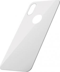 Baseus Szkło hartowane 0.3mm na tył obudowy do iPhone X / XS, białe 2