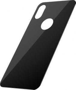 Baseus Szkło hartowane 0.3mm na tył obudowy do iPhone X / XS, czarne 2