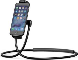 Uchwyt Baseus Uchwyt Necklace Lazy Bracket do telefonów i tabletów (4-10") - czarny 2