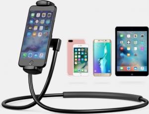 Uchwyt Baseus Uchwyt Necklace Lazy Bracket do telefonów i tabletów (4-10") - czarny 5