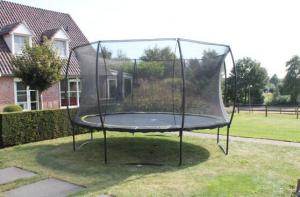 Trampolina ogrodowa Exit ogrodowa Silhouette z siatką zewnętrzną 10 FT 305 cm 7