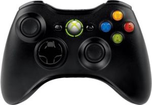 Pad Microsoft Xbox 360 Wireless Controller Black OEM 1