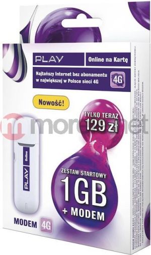 Modem Huawei E3131 + Play Online 1GB 3