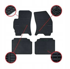 Frogum DYWANIKI GUMOWE VW CRAFTER II - PRZODY 17- / MAN TGE 2 ND ROW 17- 2