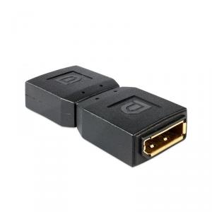 Adapter AV Delock DisplayPort - DisplayPort czarny (65374) 1