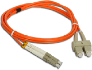 Act FO Patch cord MM LC-SC duplex 50/125 3.0m FOC-LCSC-5MMD-3 1