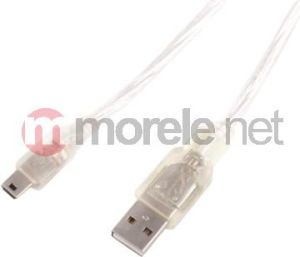 Kabel USB Case Logic 1.8 m Przezroczysty (KBC4518) 1