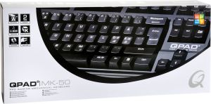 Klawiatura Qpad MK 50 Pro Gaming Mechanical Keyboard Cherry MX Red (GKLQPMK50) 5