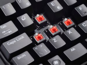 Klawiatura Qpad MK 85 Pro Gaming Mechanical Keyboard Cherry Red / Red LED (GKLQPMK85) 4