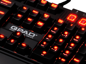 Klawiatura Qpad MK 85 Pro Gaming Mechanical Keyboard Cherry Red / Red LED (GKLQPMK85) 7