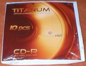 Titanum CD-R 700 MB 52x 10 sztuk (E5905784760551) 1