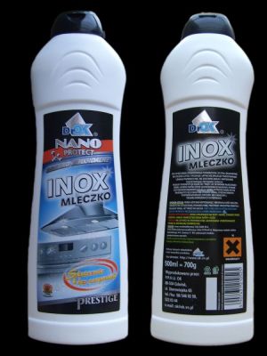 Dr OK Nano protect-Mleczko do stali INOX 1