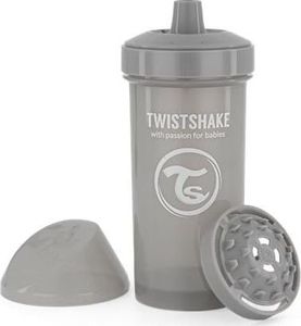 Twistshake Neišsiliejantis puodelis Twistshake Kid Cup, 360 ml, 12 mėn., pastel grey 1