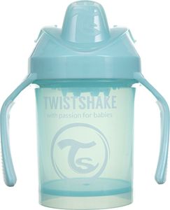 Twistshake Neišsiliejantis puodelis su rankenėlėmis Twistshake Mini Cup, 230 ml, 4 mėn., pastel blue 1