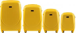 Puma Komplet 4 walizek 310-4 żółty 1