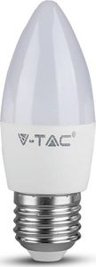 V-TAC 5,5W LED lemputė žvakės formos E27 1