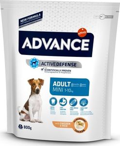 Advance Karma dla psów dorosłych małych ras, Mini Adult, 0,8 kg 1