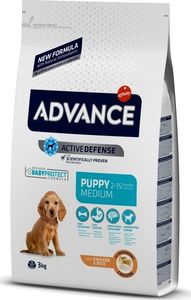 Advance ADVANCE augantiems šuniukams su vištiena ir ryžiais Puppy Protect Medium, 3 kg 1