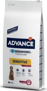 Advance ADVANCE jautriem šunims su ėriena ir ryžiais Sensitive Adult, 12 kg 1