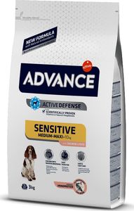 Advance ADVANCE jautriems šunims su lašiša ir ryžiais Sensitive Adult, 3 kg 1