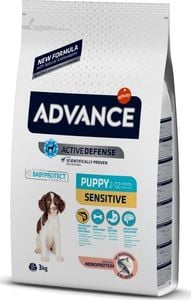 Advance ADVANCE augantiems šuniukams su lašiša ir ryžiais, Puppy Sensitive, 3 kg 1