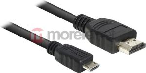 Kabel USB Delock HDMI USB Micro, 2m, Czarny (83244) 1