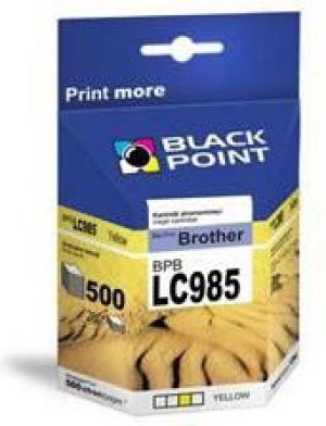 Tusz Black Point tusz BPBLC985XLY / LC985Y (yellow) 1