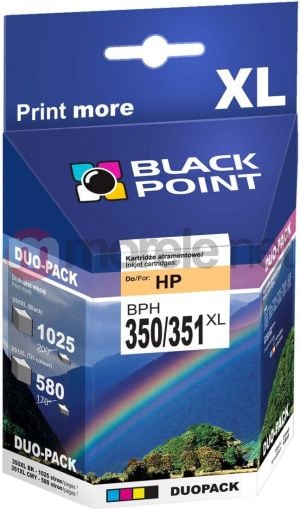 Tusz Black Point toner BPH350/ 351XL / SD412EE (cyan, magenta, yellow, black) 1