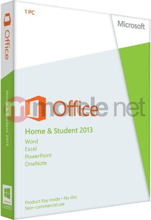 Microsoft Office 2013 dla Użytkowników Domowych i Uczniów EN 32/64-bit Medialess (79G-03549) 1