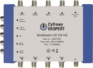 TechniSat MULTYSWITCH CE 5/8 HD ( 0000/7901 ) 1