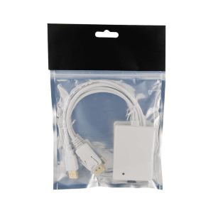 Adapter AV 4World HDMI - DisplayPort + USB-A biały (8754) 3